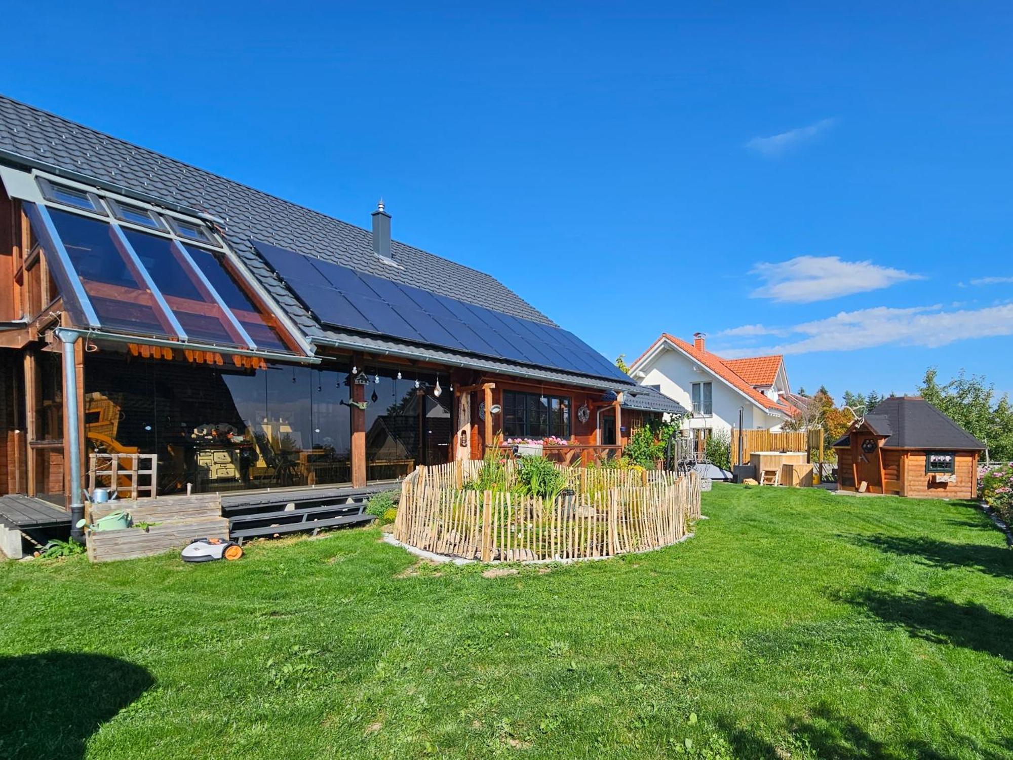 Вилла Blockhaus Im Sueden Deutschlands Хёхеншванд Экстерьер фото